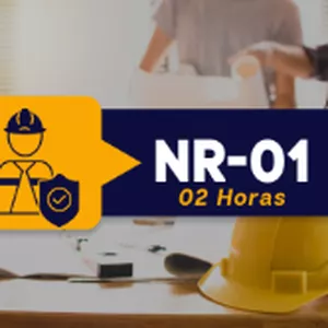 Imagem de capa para o Curso online NR 1 - Treinamento de Integração de Segurança – 02 Horas