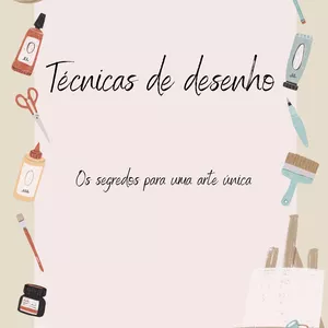 Imagem de capa para o Ebook Curso completo de desenho