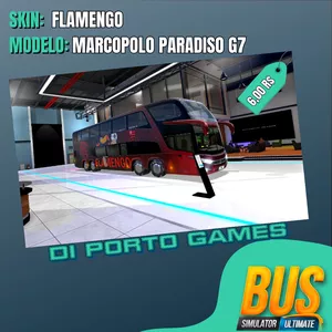 Imagem de capa para o Curso online Skin Flamengo - Marcopolo Paradiso G7