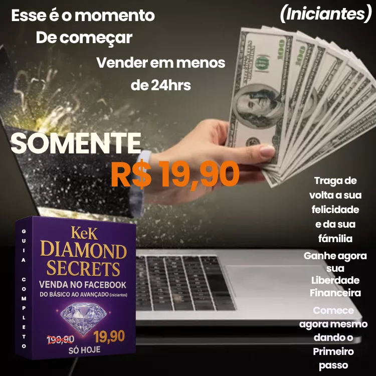 Aprenda passo a passo a vender no Facebook e comece a faturar ainda hoje. Preço acessível para você dar o primeiro passo sem desculpas! 💎 — imagem 2