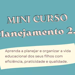 Imagem de capa para o Curso online Mini curso Planejamento 2.0