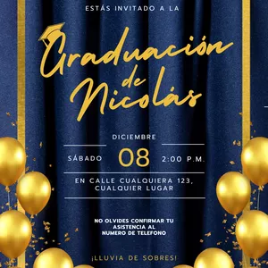 Imagen de portada para Curso online Invitación de graduación