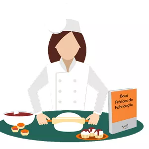 Imagem de capa para o Ebook Modelo de Manual BPF para Bares, Restaurantes e Padarias