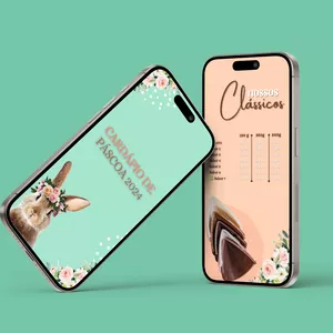 Imagem de capa para o Ebook TEMPLATE | Cardápio de Páscoa