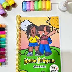 Imagem de capa para o Ebook Apostila Atividades Nome Próprio 