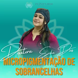 Curso Curso Micropigmentação de Sobrancelhas Doutora Erika Dias