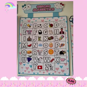 Imagem de capa para o Ebook Quadro Alfabético 