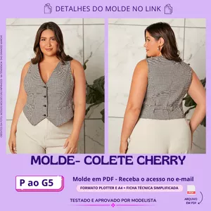 Imagem de capa para o Curso online MOLDE COLETE CHERRY 