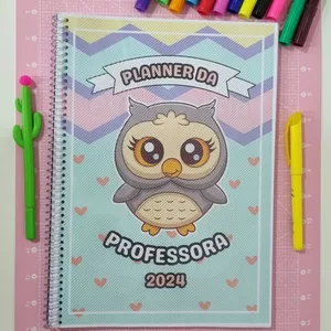 Imagem de capa para o Ebook PLANNER DA PROFESSORA 2024