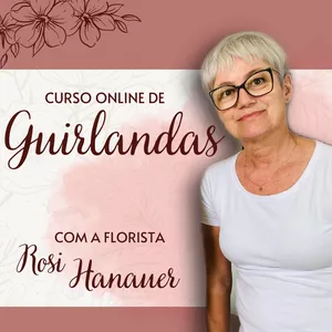 Imagem de capa para o Curso online Curso de arte floral de Guirlandas