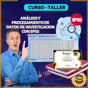 Imagem principal do produto ANALISIS Y PROCESAMIENTO DE DATOS DE INVESTIGACION CON SPSS