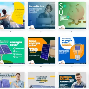 Imagem de capa para o Curso online Pacote Posts Instagram