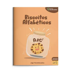 Imagem de capa para o Ebook Jogo PsicoEducativo - Biscoitos Alfabéticos 