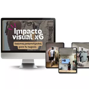 Imagen de portada para Curso online IMPACTO VISUAL X6