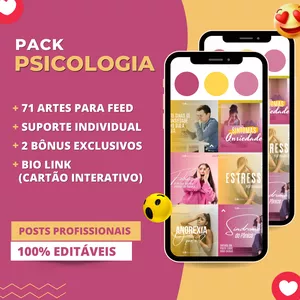 Imagem de capa para o Ebook Pack Psicologia