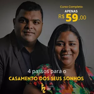 Imagem de capa para o Curso online Descubra os 4 passos para salvar o seu casamento.