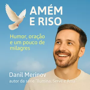 Imagem de capa para o Ebook “Amém e Riso. Humor, Oração e Pequenos Milagres”