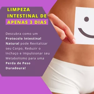 Imagem do curso PROTOCOLO: LIMPEZA INTESTINAL DE 3 DIAS