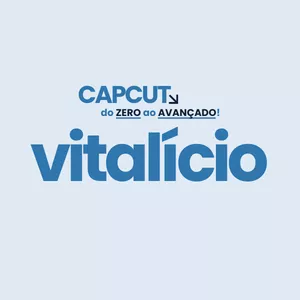 Imagem de capa para o Curso online Capcut do zero ao avançado (Vitalício)