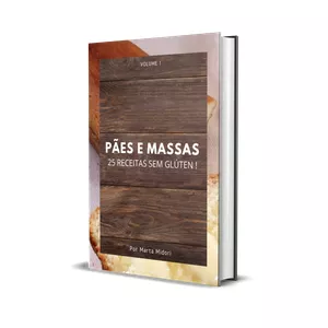 Imagem do curso Vol 1 PÃES E MASSAS: 25 RECEITAS SEM GLÚTEN