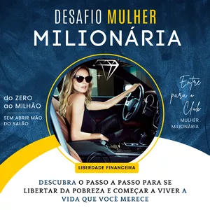 Imagem do curso DESAFIO MULHER MILIONÁRIA 