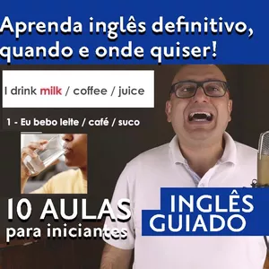 Imagem de capa para o Curso online Aula de inglês Guiada - Nível básico
