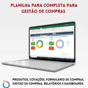 Imagem de capa para o Curso online Planilha Completa Para Gestão De Compras