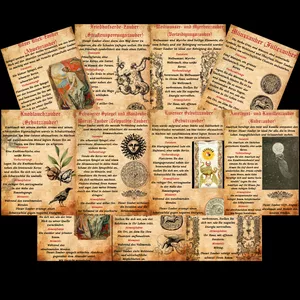 Cover image for Ebook Zauberschriftrollen (druckbar) + Gratiszugabe
