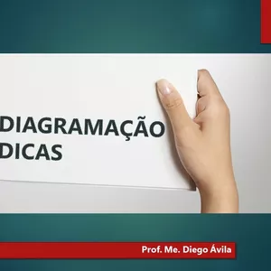 Imagem principal do produto DIAGRAMAÇÃO - DICAS E TÉCNICAS