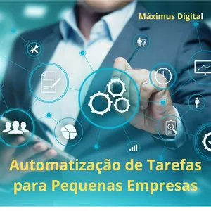 Imagem de capa para o Ebook Automatização de Tarefas para Pequenas Empresas