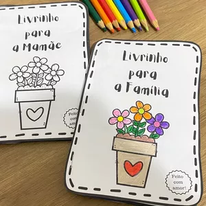 Imagem de capa para o Ebook LIVRINHO DIA DAS MÃES E DIA DA FAMÍLIA