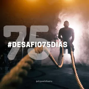 Imagem de capa para o Curso online #DESAFIO75DIAS