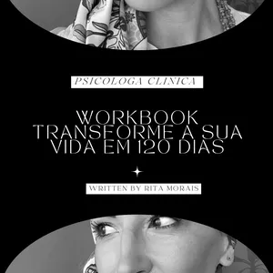 Imagem de capa para o Ebook Workbook Transforme a sua vida em 120 dias