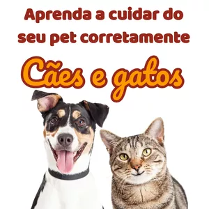 Imagem de capa para o Ebook Aprenda a cuidar do seu pet corretamente 