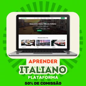 Imagem de capa para o Curso online Plataforma Aprender Italiano