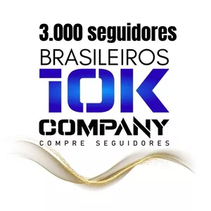 Imagem principal do produto 3000 SEGUIDORES REAIS E BRASILEIROS - 10kCompany