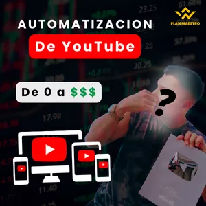 Imagen de portada para Curso online Automatización de YouTube con IA