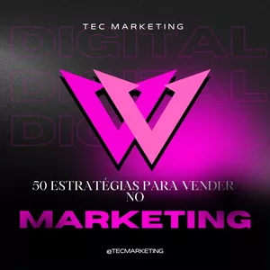 Imagem de capa para o Ebook 50 ESTRATÉGIAS PARA VENDER NO MARKETING DIGITAL 