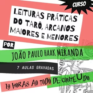 Imagem de capa para o Curso online CURSO DE LEITURAS PRÁTICAS DO TARÔ - ARCANOS MAIORES E MENORES