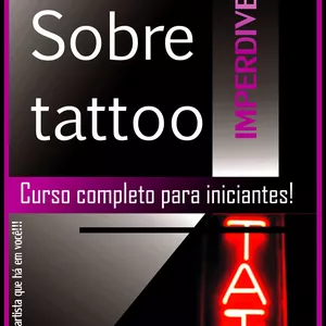 Imagem de capa para o Ebook Curso Tattoo Iniciantes