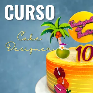 Imagem de capa para o Curso online Curso de Cake designer