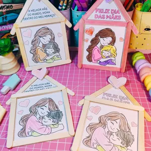 Imagem de capa para o Ebook ATIVIDADE INTERATIVA DIA DAS MÃES 