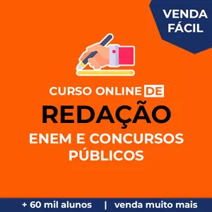 Imagem do curso Curso de Redação para ENEM e Concurso Público
