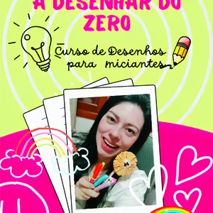 Imagem de capa para o Ebook Ebook Como aprender a desenhar do ZERO | Curso para iniciantes
