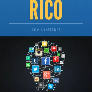 Imagem de capa para o Ebook 4 FORMAS DE FICAR RICO COM A INTERNET