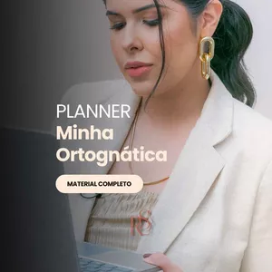 Imagem de capa para o Ebook PLANNER "MINHA ORTOGNÁTICA"