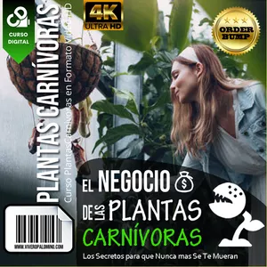 Imagen de portada para Curso online El Negocio de Las Plantas Carnivoras 