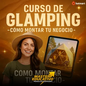 Imagen de portada para Curso online CURSO DE GLAMPING -COMO MONTAR TU NEGOCIO-