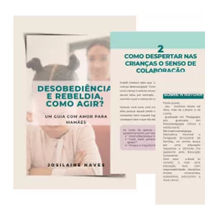 Imagem de capa para o Ebook Desobediência e rebeldia, como agir?