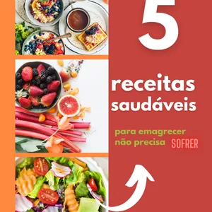 Imagem de capa para o Ebook 5 Receitas saldaveis